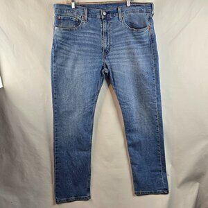Levi’s 502 Jeans Mens 38x32 Blue Regular Taper Medium Wash Denim Pants Casual
